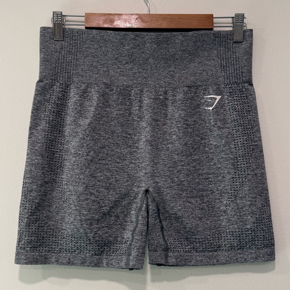Gymshark Seamless Bike Shorts in Charcoal Gray